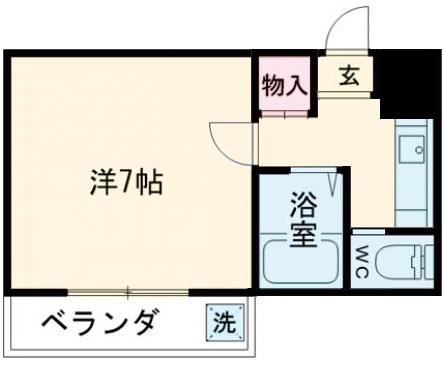 クレイドル桂の間取り
