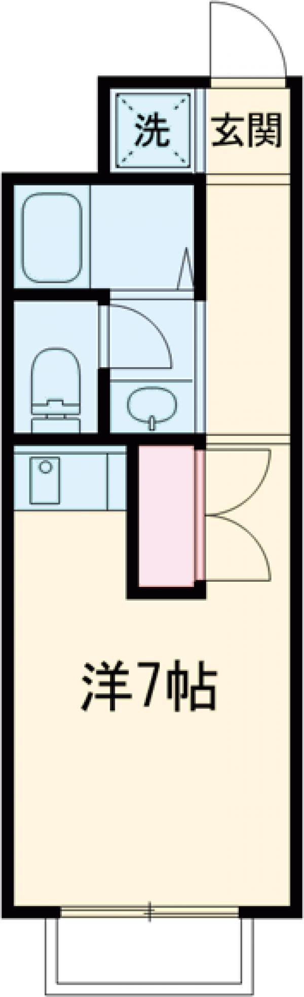 ハイツタナベ NO.1の間取り