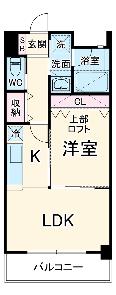 ヴィラノール明が丘の間取り