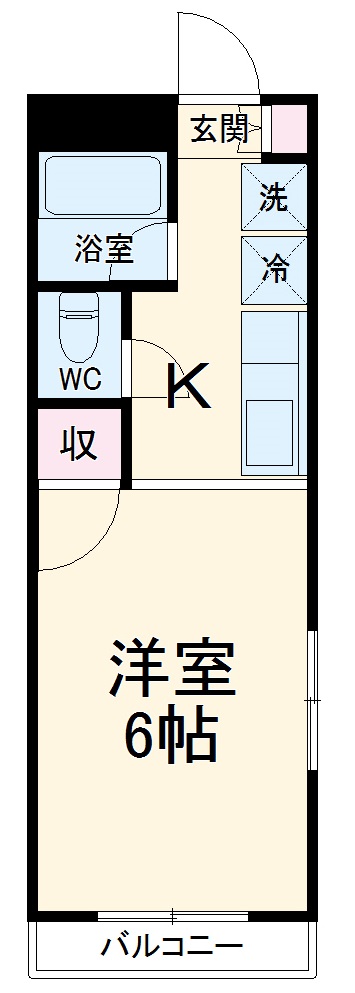 ハイツウェーブの間取り