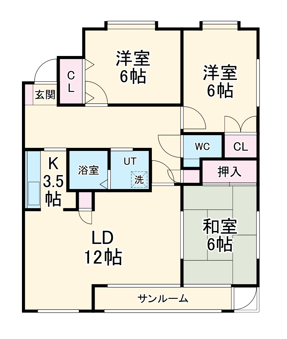 香久山フォレストワンの間取り