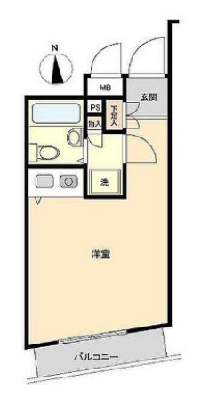 ネオマイム新子安の間取り