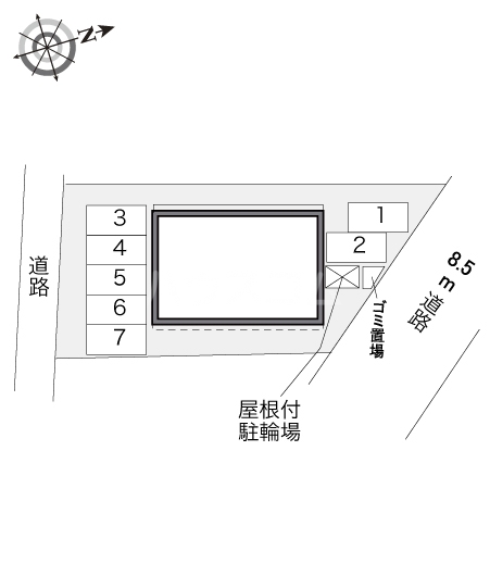 15/15 駐車場