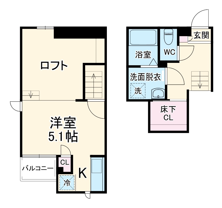 CB原市ベラヴィータの間取り