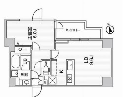 ＡＬＴＥＲＮＡ南大井の間取り