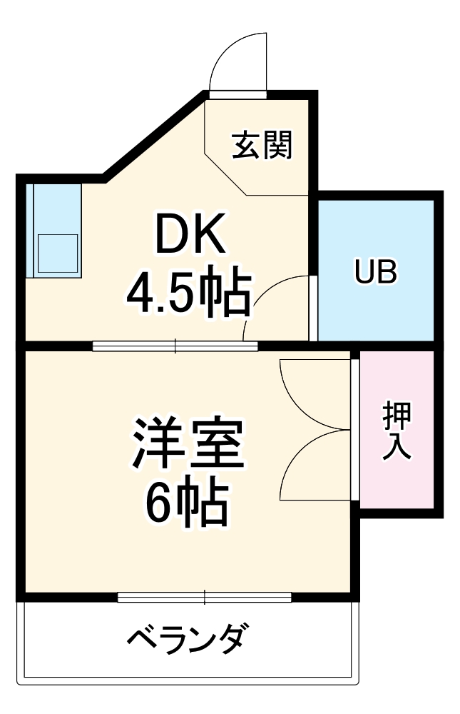 エスポアール貴生 の間取り