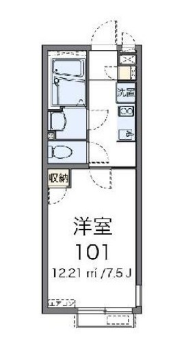 クレイノエレガンテⅢの間取り