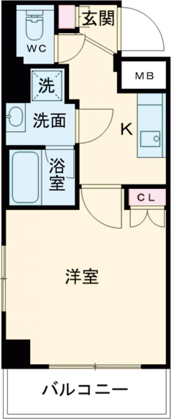 菱和パレス三軒茶屋の間取り