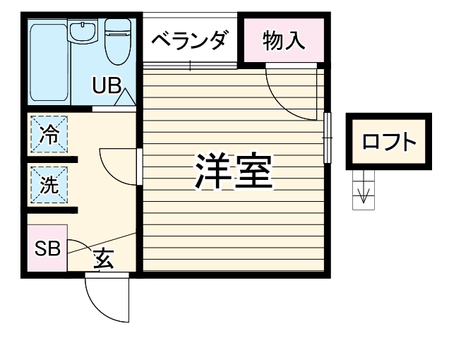 プライムハウス豊南の間取り