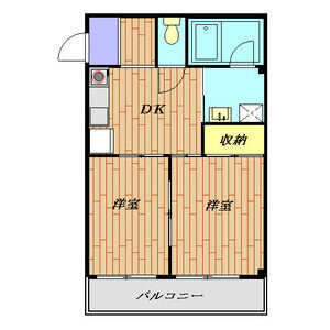 ラポールの間取り