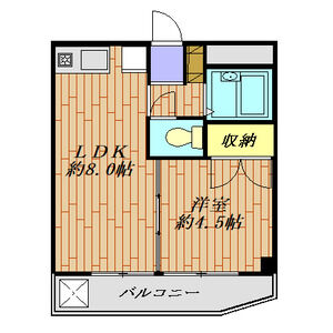 ラポールの間取り