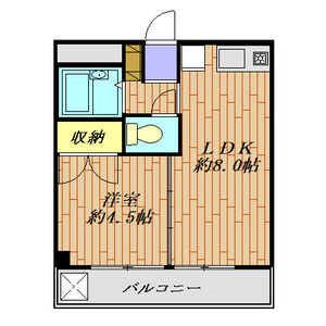 ラポールの間取り
