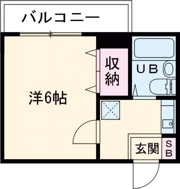 阪本マンションの間取り