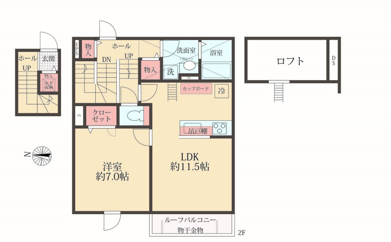 Belle Lead ROYALEの間取り