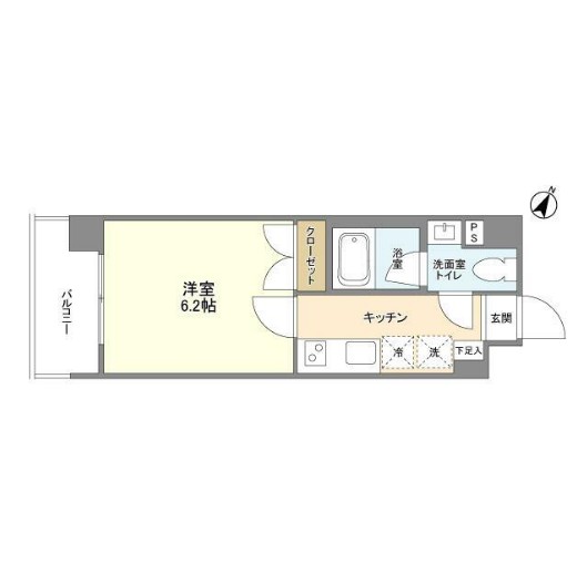 ＲＪＲリクロス西馬込の間取り