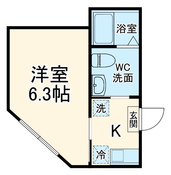 Stella本千葉の間取り