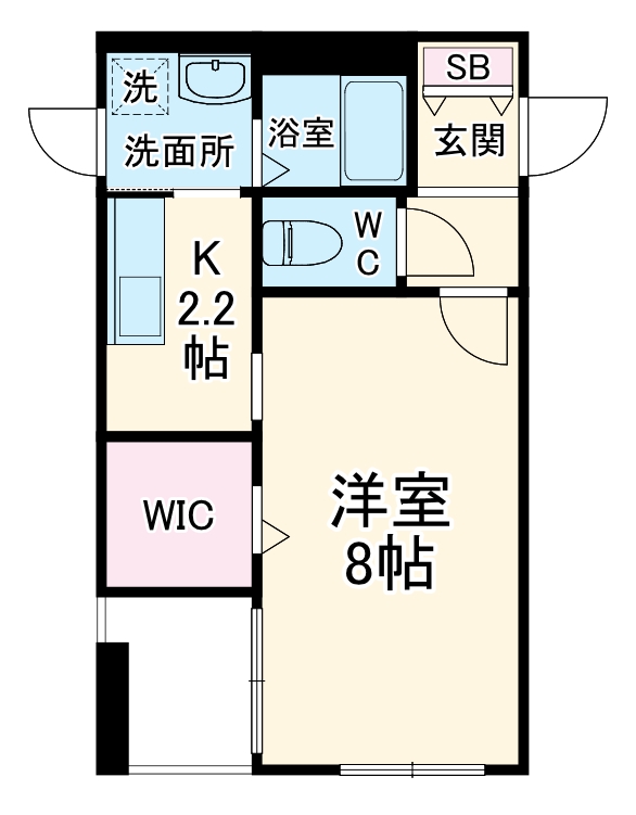 パークメゾン楠三和の間取り