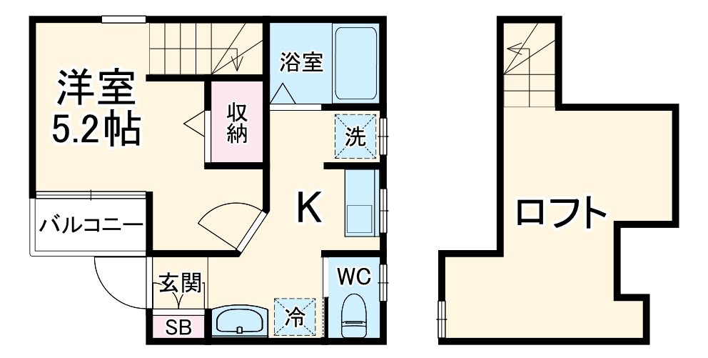 Liberta前上町の間取り