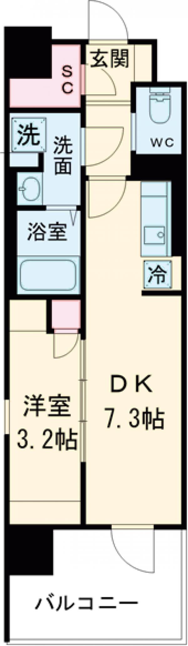 グランカーサ平井の間取り