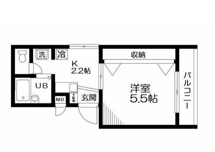 エスペランス中延の間取り