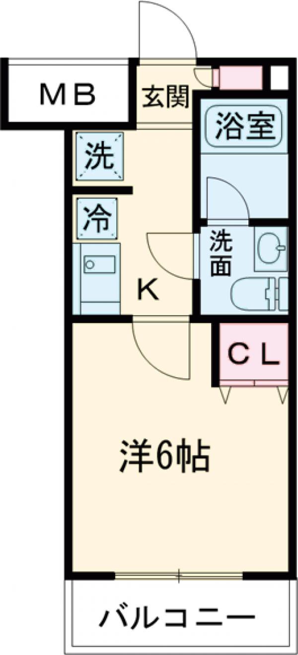 ＡＺＥＳＴお花茶屋Ⅳの間取り