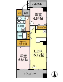 2/23 間取