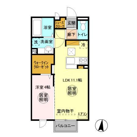 グランマーレ Tの間取り