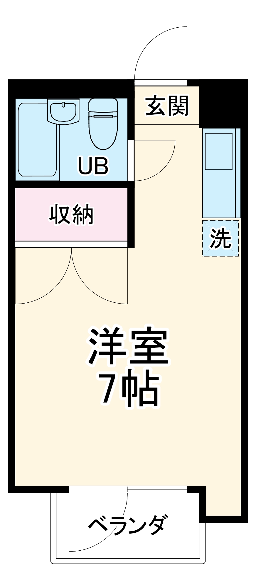 メゾンドボヌールの間取り