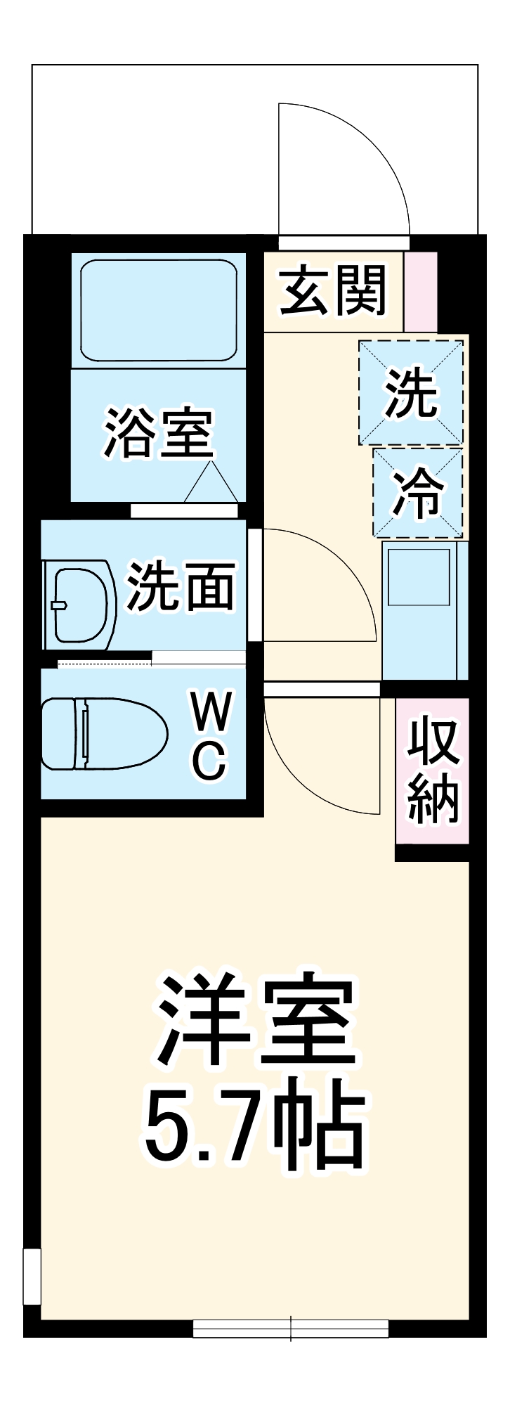 リアンセの間取り