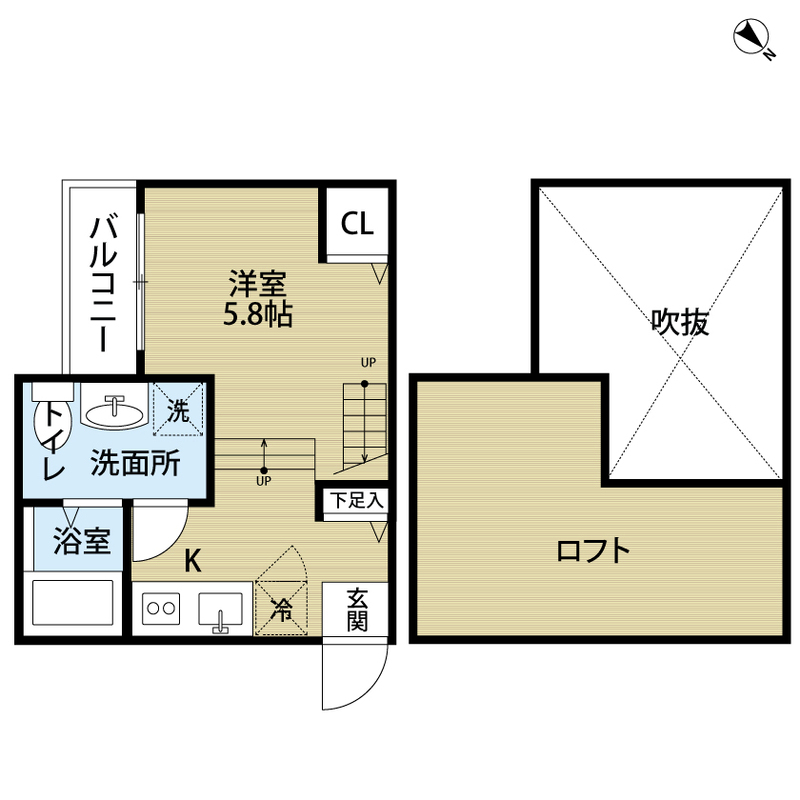 Raccoltaの間取り