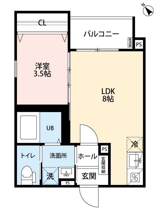 シャルマンシーナ井尻の間取り