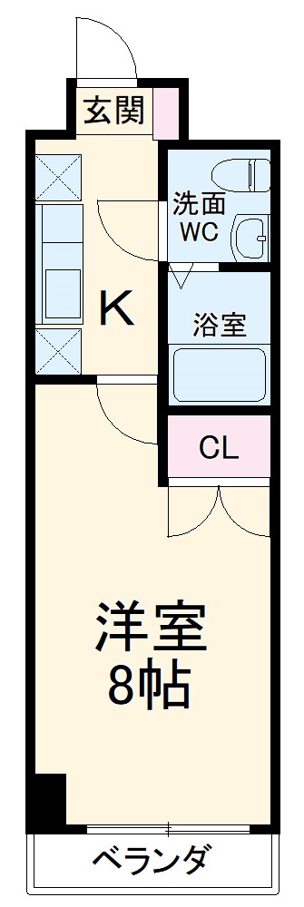 ラウレール名駅南の間取り