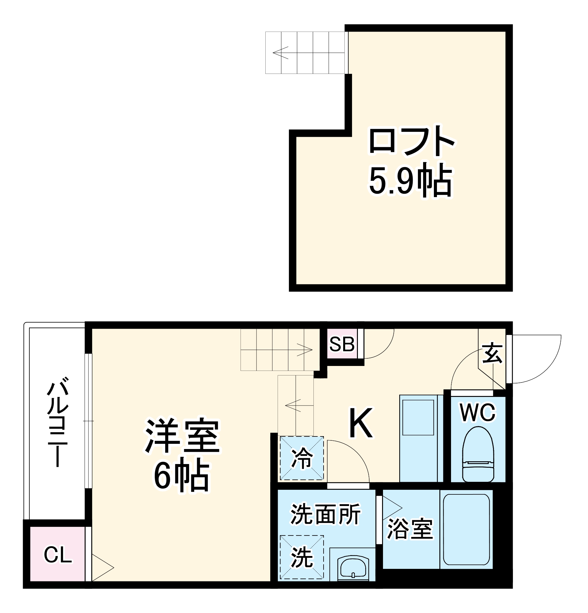 House Of Eightの間取り