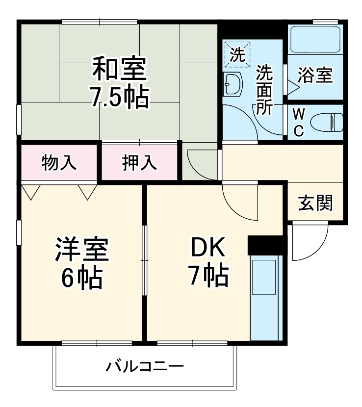 キャンサー336の間取り