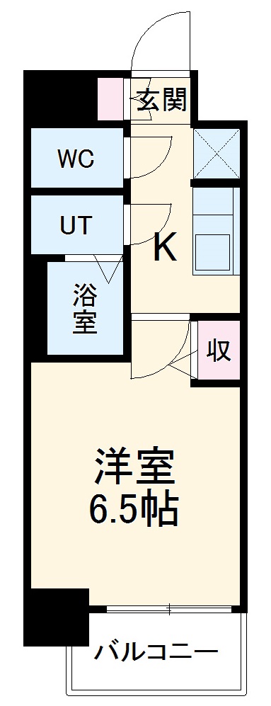 メイクス今池PRIMEの間取り