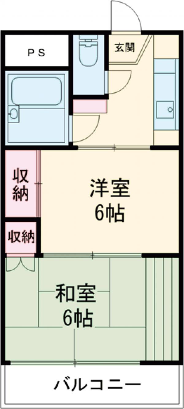 ローズリバーつくばの間取り