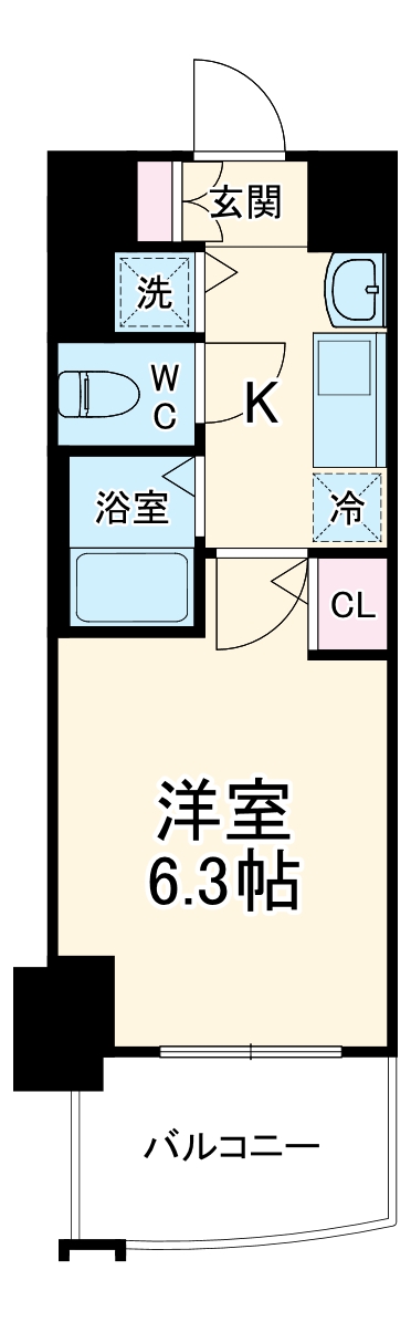 プレサンス金山グリーンパークスの間取り