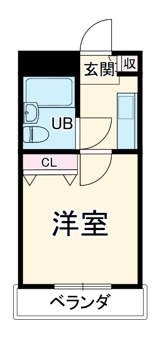 サンパレス東野の間取り
