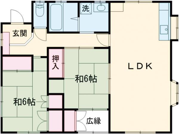 本間 延雄邸の間取り