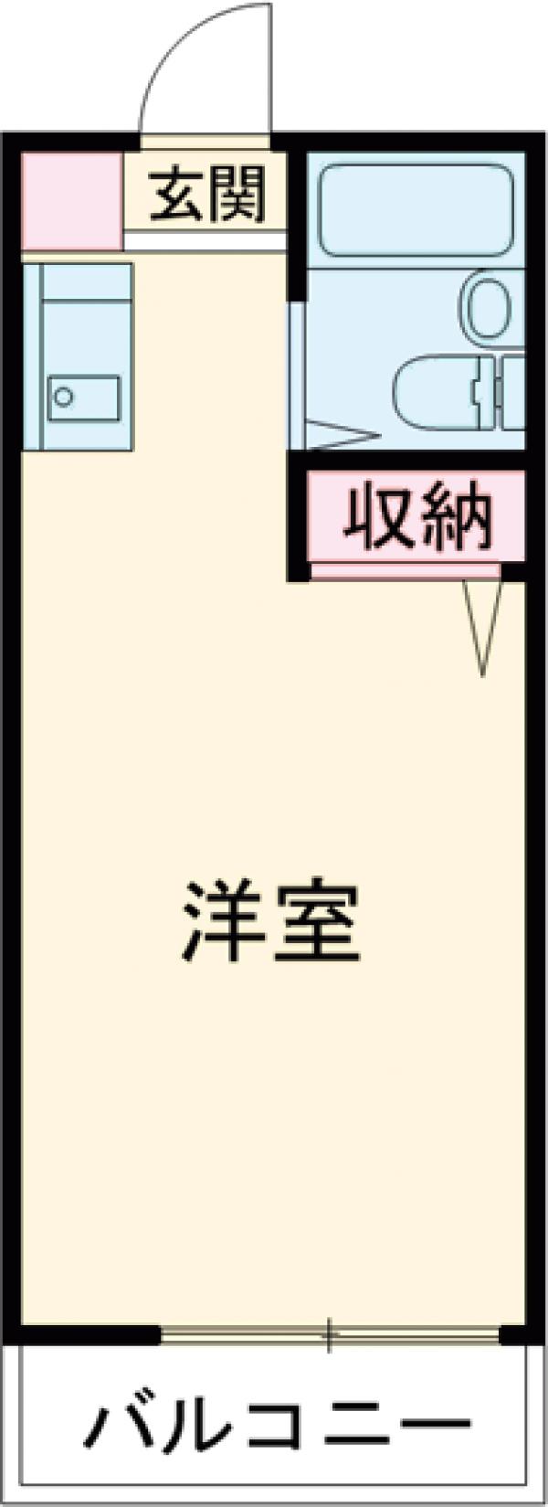 コーポポニーの間取り