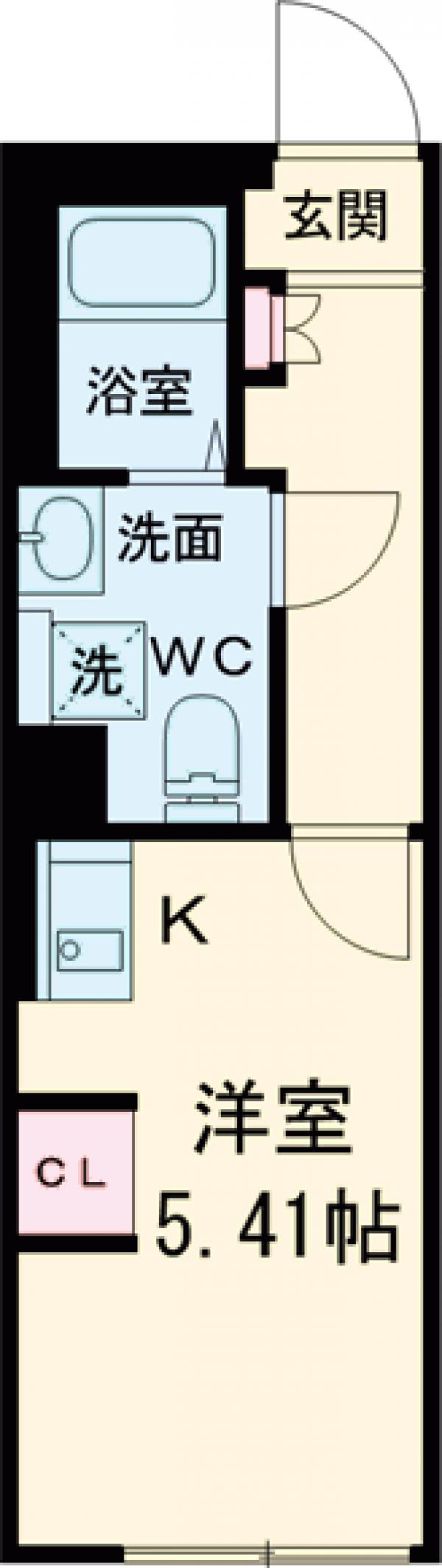 長楽町屋レジデンスの間取り