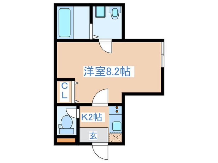 リッシェノールの間取り