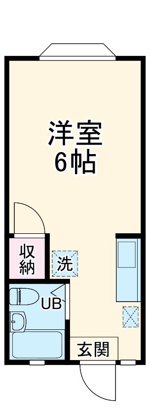 シティハウスヤマモトの間取り