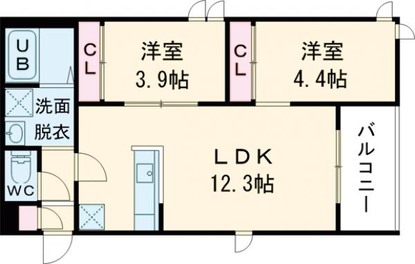 REGALEST塩原テラスの間取り
