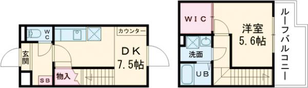 SOLASIA residence 千歳船橋Ⅱの間取り