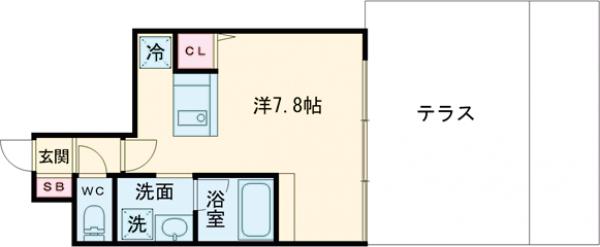 good8 mirai 上賀茂の間取り