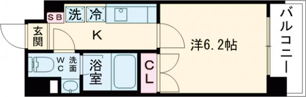 RJRリクロス西馬込の間取り