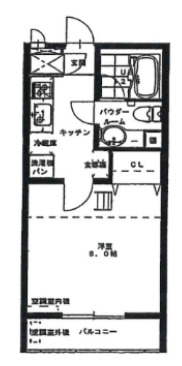 グリーンベルの間取り