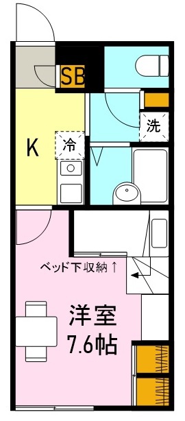 グレイスヒルズⅡの間取り