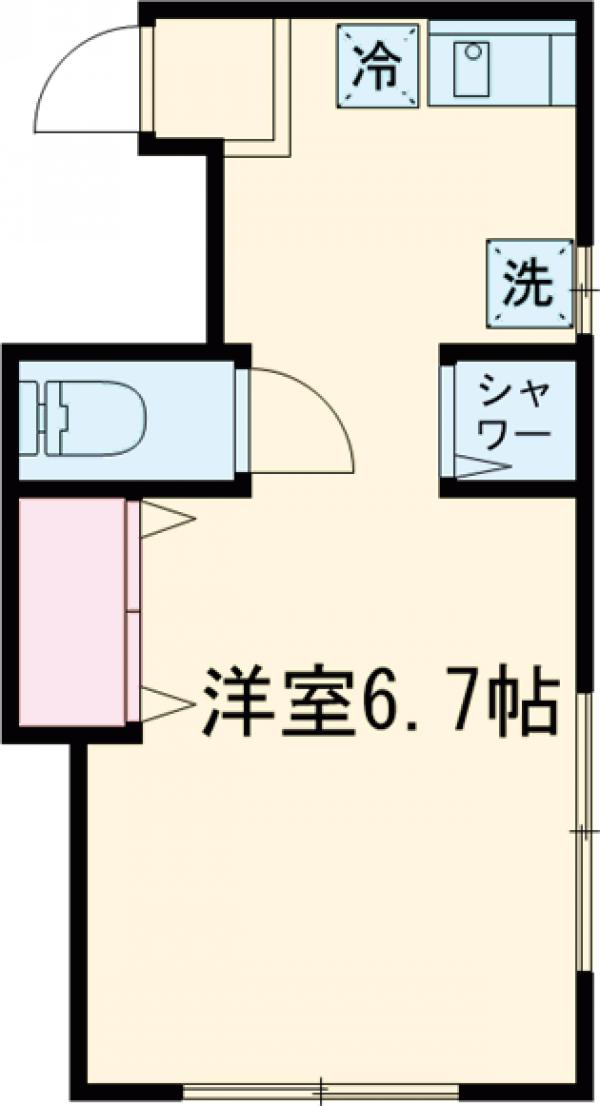 千駄木ハイムの間取り